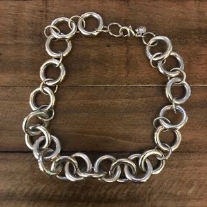 Gold j crew necklace